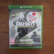 CALL OF DUTY INFINITE WARFARE LEGACY EDITION WITH MODERN WARFARE REMASTERED XBOX