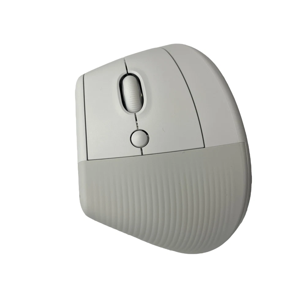 Logitech Lift for Mac Wireless Vertical Ergonomic Mouse White NO DONGLE #UMP1016 - Image 4 of 4