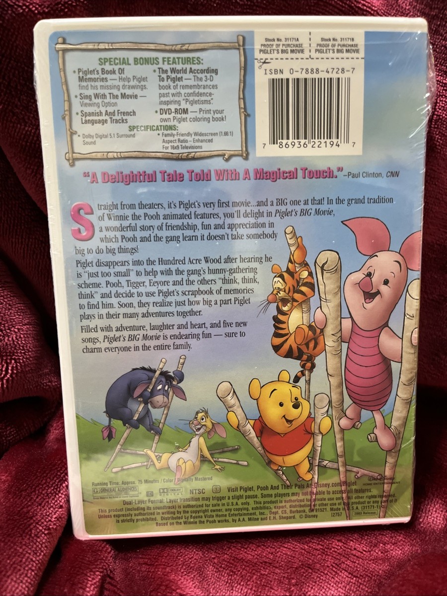 Poohs 80th Anniversary 3-Pack (DVD, 2006, 3-Disc Set, 3 Pack