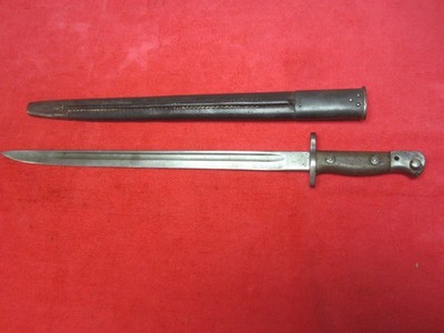 British Enfield Pattern 1907 (WILKINSON) Bayonet W/Scabbard