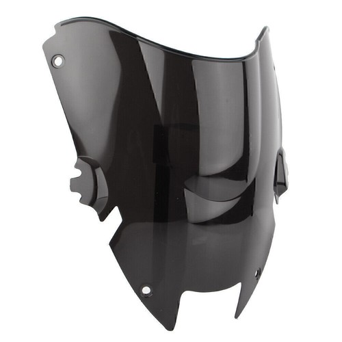 Motorcycle Windshield Windscreen Fit Honda Super Hawk 1000 VTR1000F 97-05 Black - Foto 2 di 6