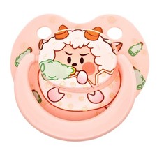 ScribbleHourglass Cute Large Size Pacifier: Big Shield Paci for Anxiety with ...