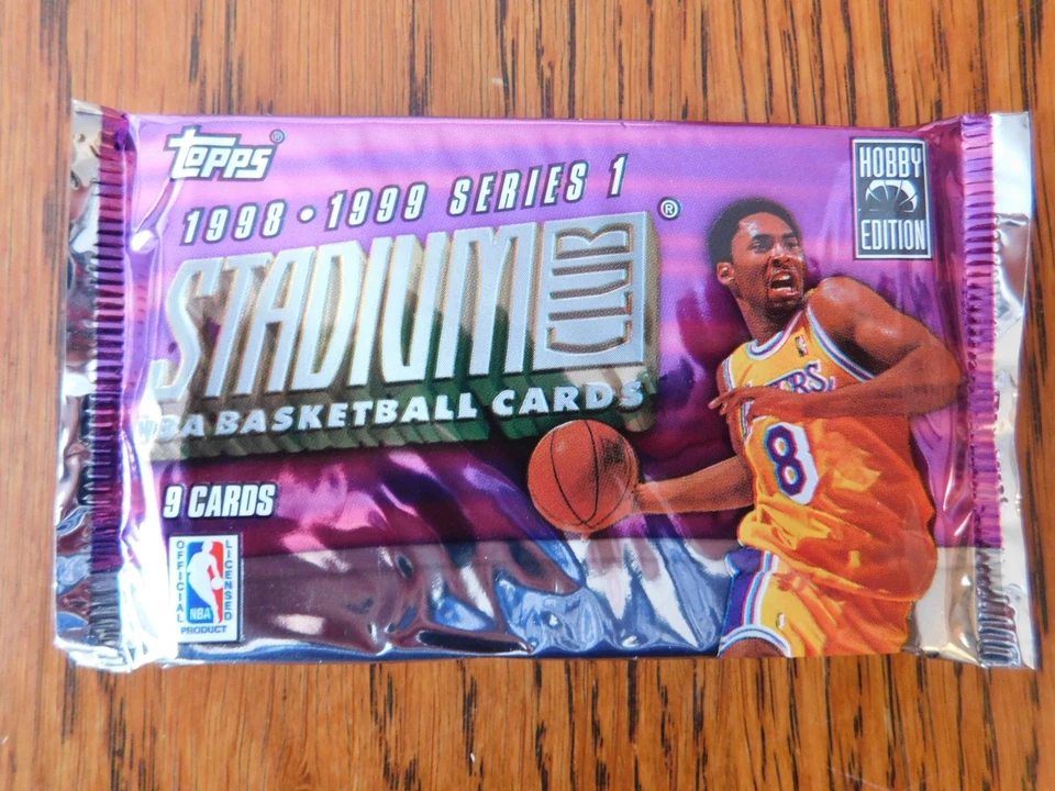 CO-SIGNERS? 1998-99 Stadium Club Series 1 Basketball Factory Sealed HOBBY Pack - Image 2 of 4