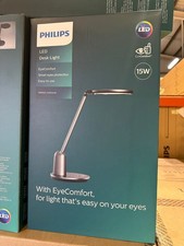 Philips Anthracite LED Desk Light Eye Comfort Smart Eyes Protection
