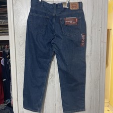 NWT vintage 00s Y2K 2005 Levis 550 Relaxed Fit Denim Jeans Light Wash 40X 30