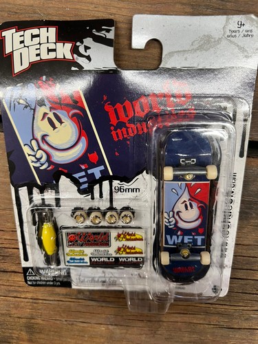 TECH DECK World Industries WET Vintage 96mm New Board *USA SELLER FREE SHIP* - Picture 1 of 4