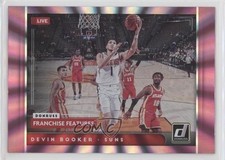 2021-22 Panini Donruss Franchise Features Holo Pink Laser Devin Booker #29 0o6v