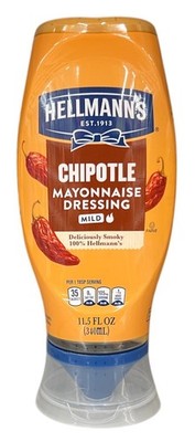 Hellmann's Chipotle Mayonnaise Dressing 11.5 oz Hellmanns
