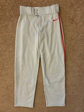 Nike Team Youth Boys Gray Baseball Pants Size XL
