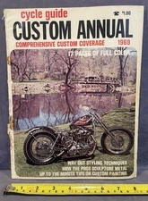 Cycle Guide 1969 Custom Annual Way Out Styling Techniques