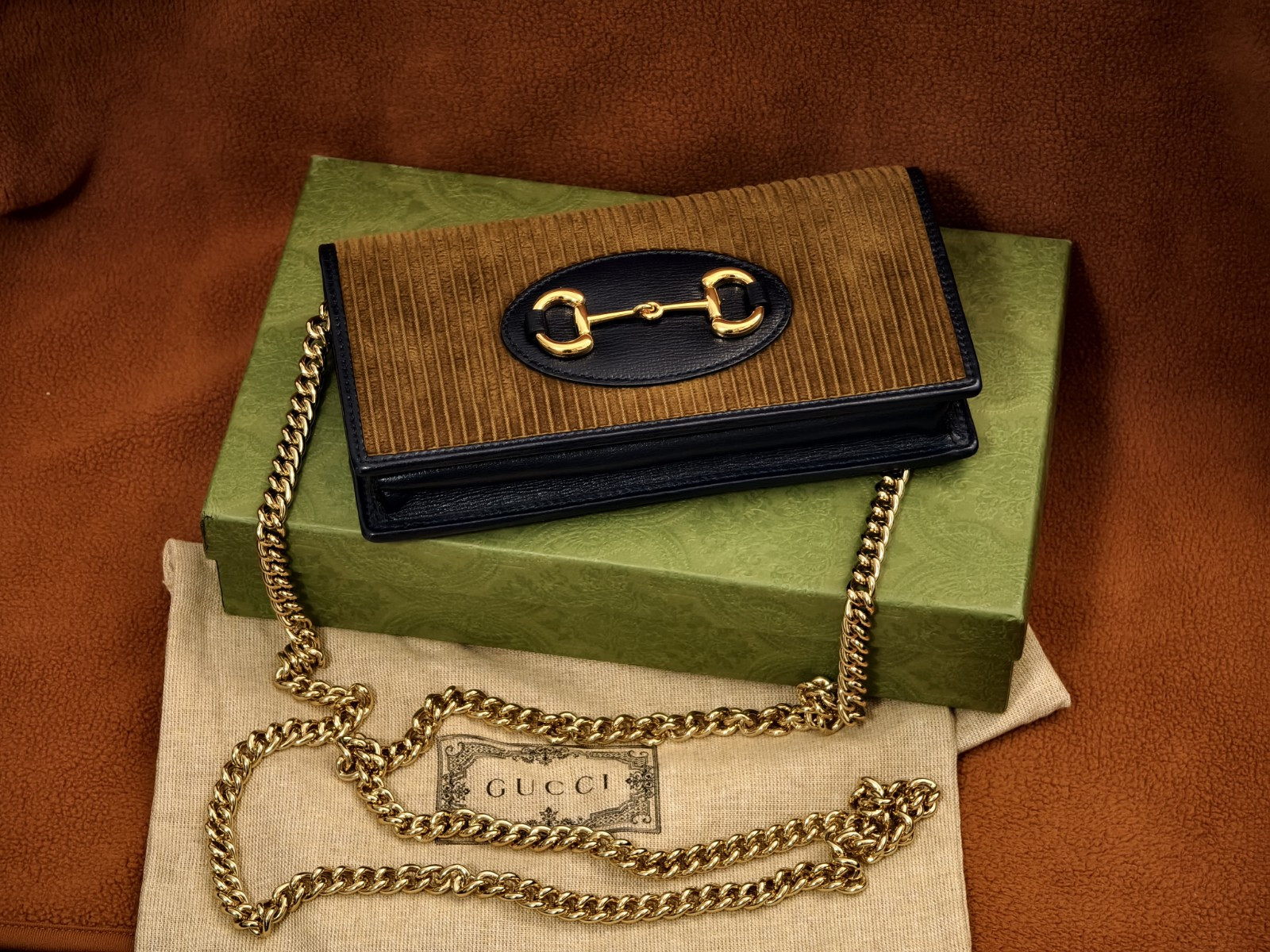 Gucci Horsebit 1955 Wallet on Chain – Excellent Condition