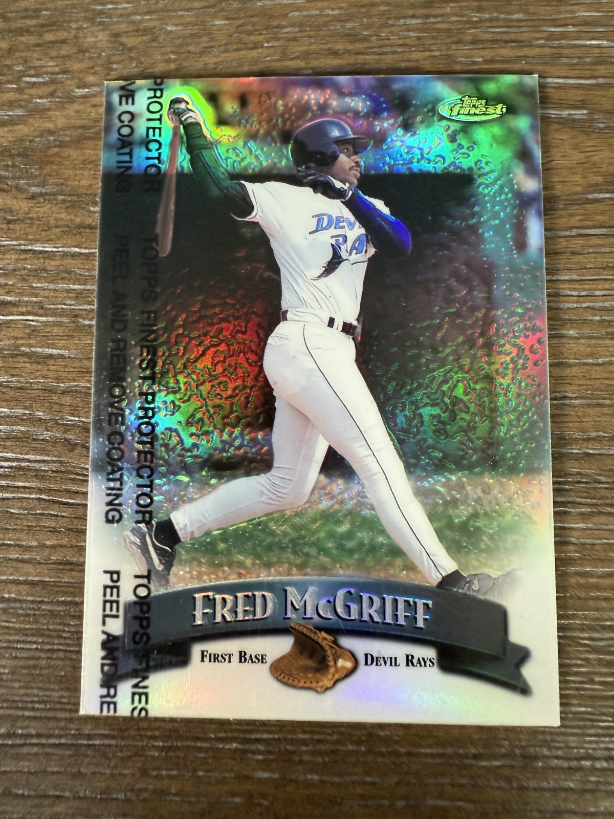 1998 Finest #225 Fred McGriff Refractors