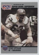 1990 Pro Set Super Bowl XXV Silver Anniversary Box Set Gene Upshaw #69 HOF 1oa8