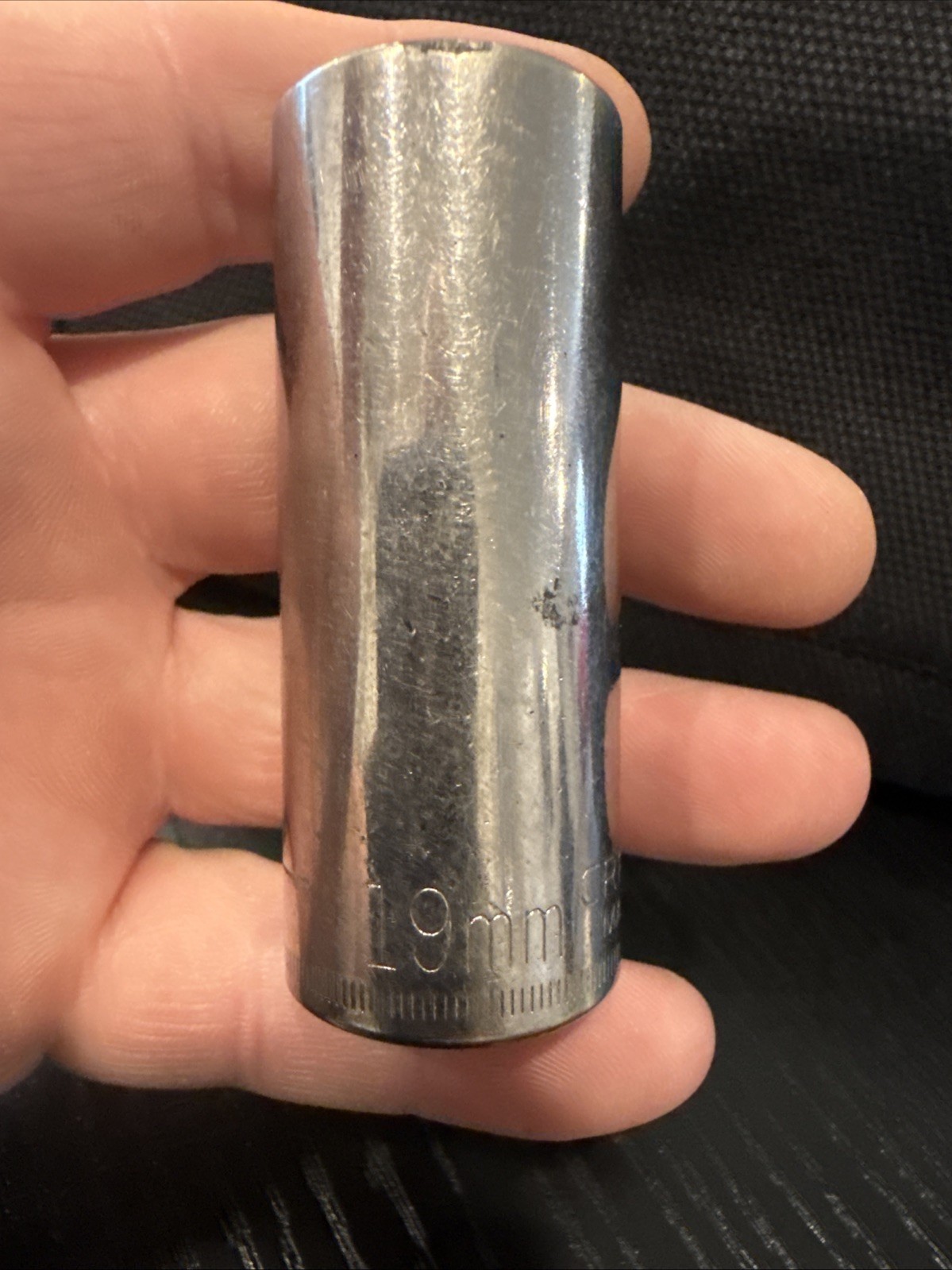 Craftsman Tools 19mm Deep 6 Point 3/8 Drive Inverted G2- 44436 USA 