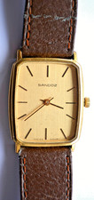 Sandoz   Swiss   Mechanical Watch ,   Leather Strap   21Cm.   G.C.