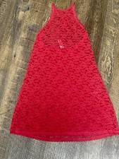 Vintage Red lace Victoria s Secret Nightie FREE SHIPPING