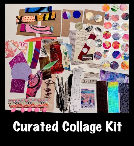 Mixed Media Collage Art Kit