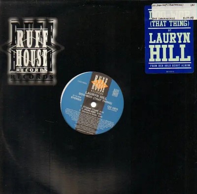 Lauryn Hill Doo-Wop (That Thing) Vinyl Single 12inch Ruffhouse Records