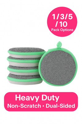 Geschirrspülschwämme strapazierfähig kratzfest Schrubber Pads Reinigung Küche UK
