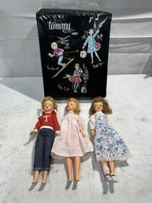 Vintage 1960s Tammy By Ideal 3 Dolls And Case