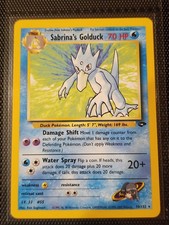 Sabrina's Golduck Gym Challenge Rare Pokemon NM Card