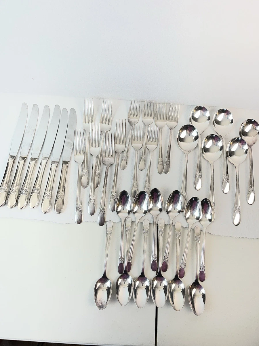 Wm. Rogers & Son Antique US Silver-Plated Flatware for sale | eBay