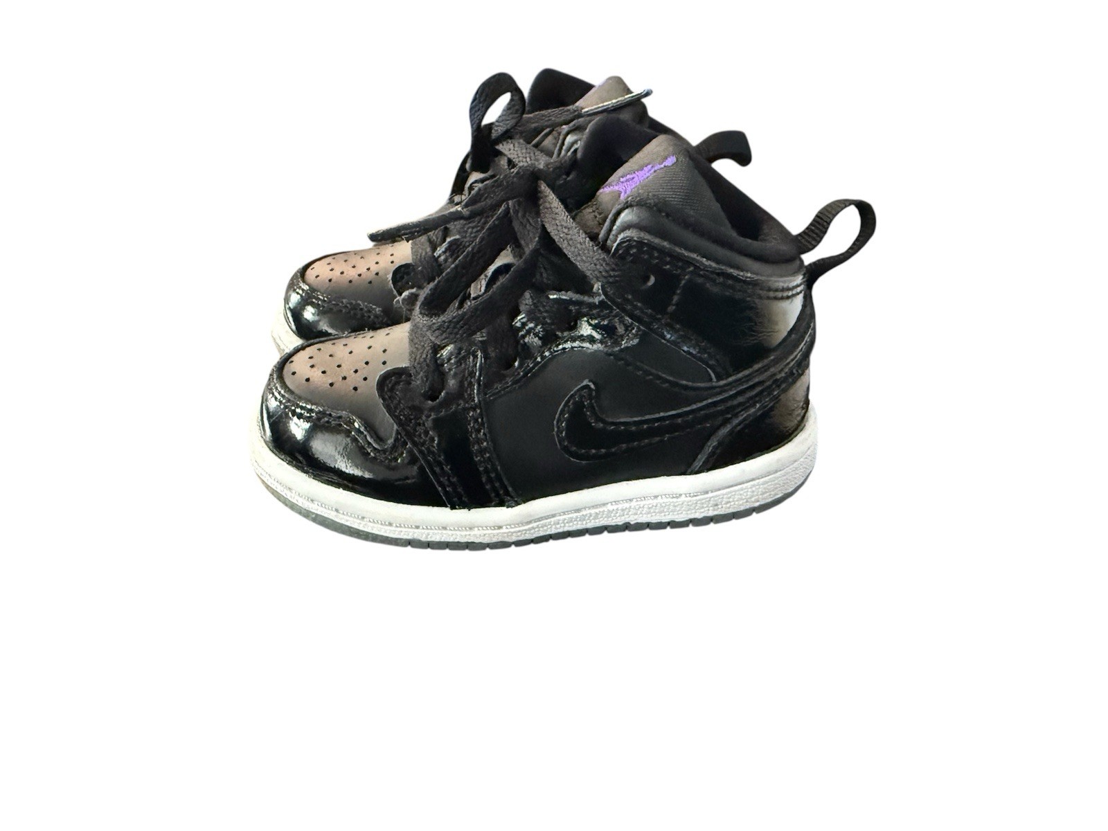 Air Jordan Retro 1 Mid SE TD "Space Jam" sneakers Toddler Size 6c thumbnail 4