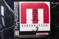 NO GAME- Namco Museum Volume 3 Instruction Book Manual PLAYSTATION ONE 1