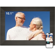 10.1 Inch Smart Digital Picture Frame with Wi-Fi 6, 32GB Storage, IPS Touch S...
