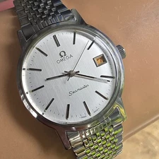 Vintage OMEGA Seamaster men's manual wind watch Ref.136.0099 date 1972 #2