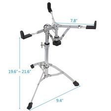 New Chrome Plating Snare Drum Stand - Heavy Duty Hardware Percussion