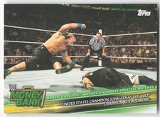 2019 Topps WWE Money in the Bank Greatest Matches & Moments John Cena #GMM-13