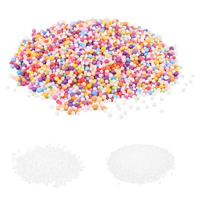 Soft White Foam Stuffing Balls Lightweight Mini Beads for Crafting and DIY