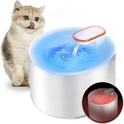Katzenbrunnen 3L Ultraleise Trinkbrunnen für Katze Katzen Hunde Wasserbrunnen DE