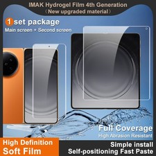 imak For OPPO Find N6, Soft Hydrogel Film Screen Protector Main Second 