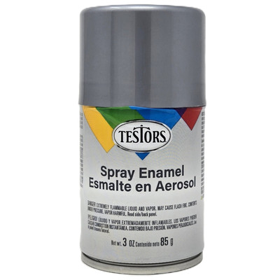 Testors Chrome Enamel Spray Paint 3oz 1290T
