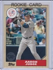 AARON JUDGE ROOKIE CARD 2017 Topps 1987 Anniversary #87-58 NEW YORK YANKEE $$ RC