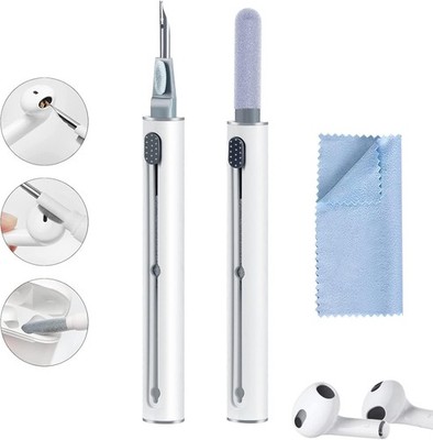 Airpod Cleaner Kit Earbud Cleaning Kit for Airpods Pro 1 2 3 Multi-Function