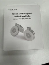 C03 Magnetic Selfie Light for iPhone Magsafe CRI97 360° LED Fill Light w/ Mirror