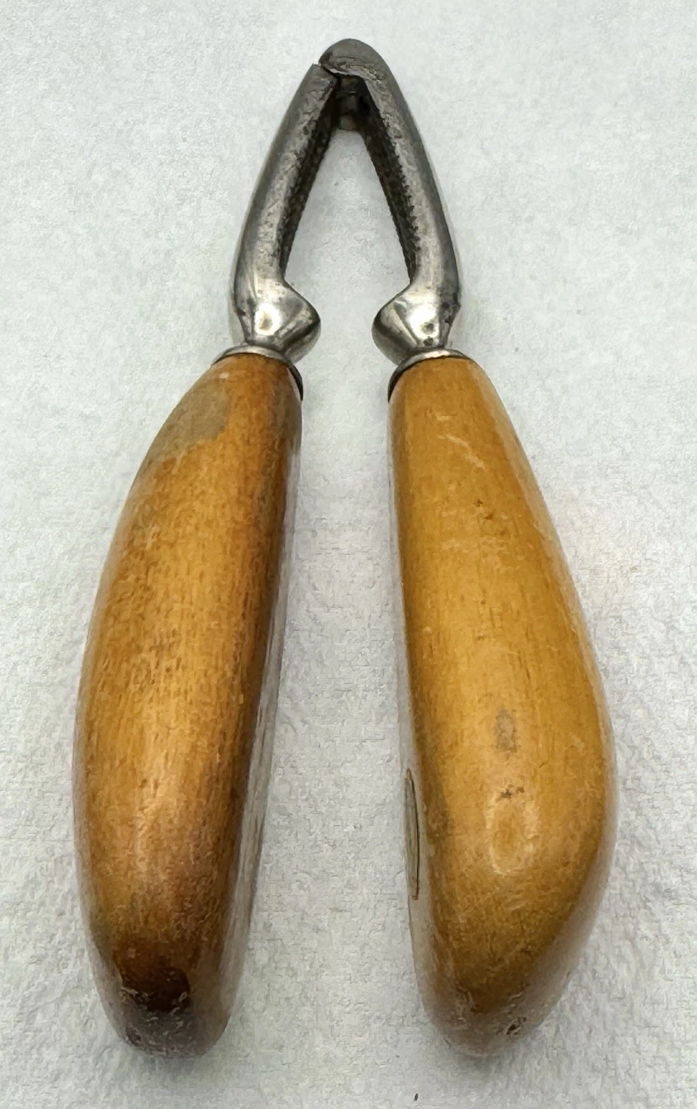 1950 to 1960 Norwegian Wood-Handled Nutcracker - Fat Handles
Opens in a new window or tab