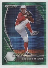 2021 Panini Prizm Draft Picks Green Pulsar Prizm Brooks Gosswein #PDP124 8d2