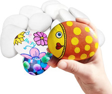 15 PCS 2-3 Inch Smooth White Rocks for Painting Kindness Rocks for Crafts DIY