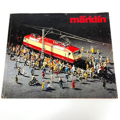 Märklin 1980 HO Mini Club Product Reference Guide Book Program