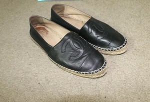 pre owned chanel espadrilles