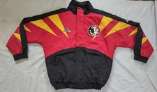 VTG  APEX ONE FSU  SEMINOLES "SHARKTOOTH" FULL ZIPP NO HOOD WINTER JACKET SIZE L