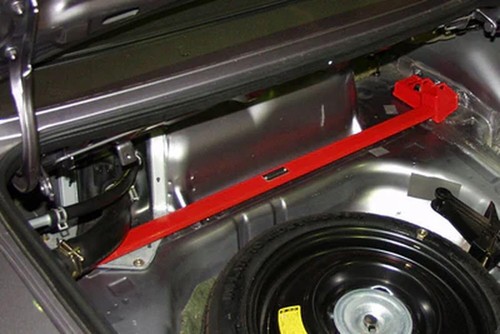 AUTOEXE JAPAN Rear Strut Tower Bar for Mazda Miata MX-5 NB6C NB8C MNZ450 NEW - Picture 2 of 2