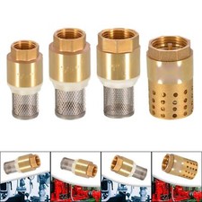 Pumps Foot Valve Controls Water Flow No Return Valve Heavy Duty Copper Check