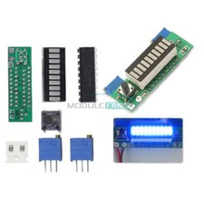 Battery Capacity Power Level LM3914 Blue LED Indicator for Li-ion Battery 3.7V
