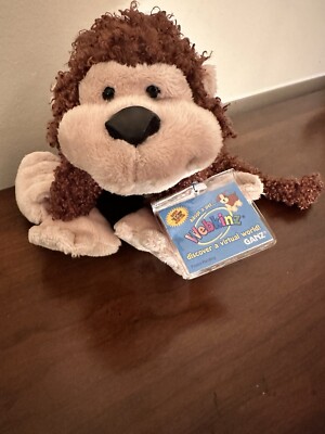 Webkinz Cheeky Monkey NEW with Sealed Code HM080 Stuffed Animal Collector toy