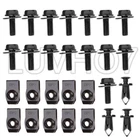 Splash Shield Guard Bumper Hardware Kit Body Bolt Clip for Infiniti G35 G37 G37X